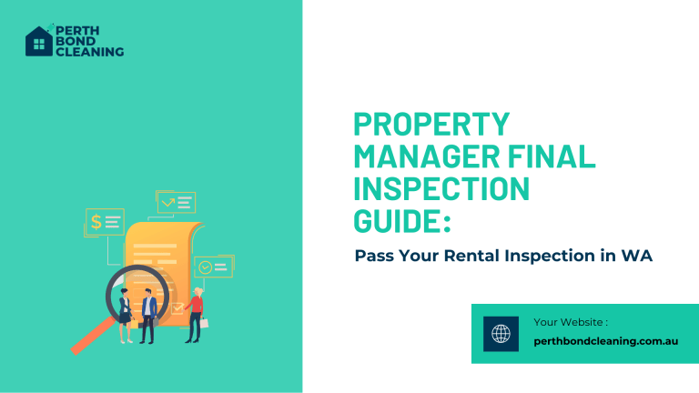Property Manager Final Inspection Guide Pass Your Rental Inspection in WA