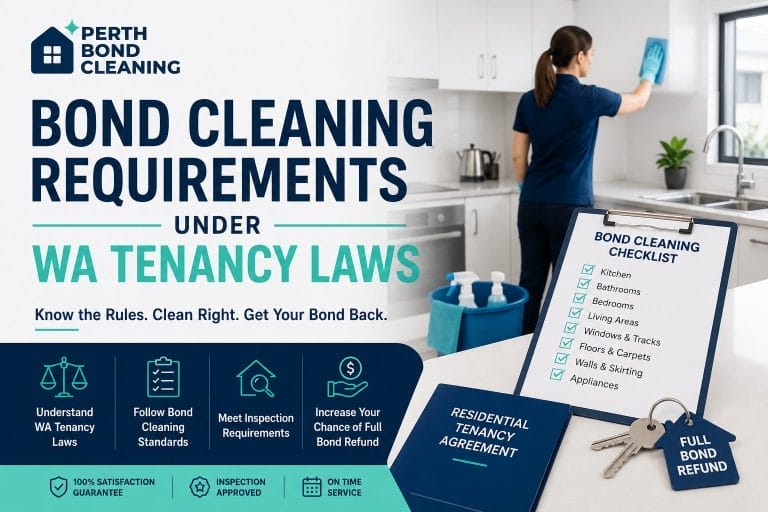 Bond Cleaning Requirements In Perth Under WA Tenancy Laws